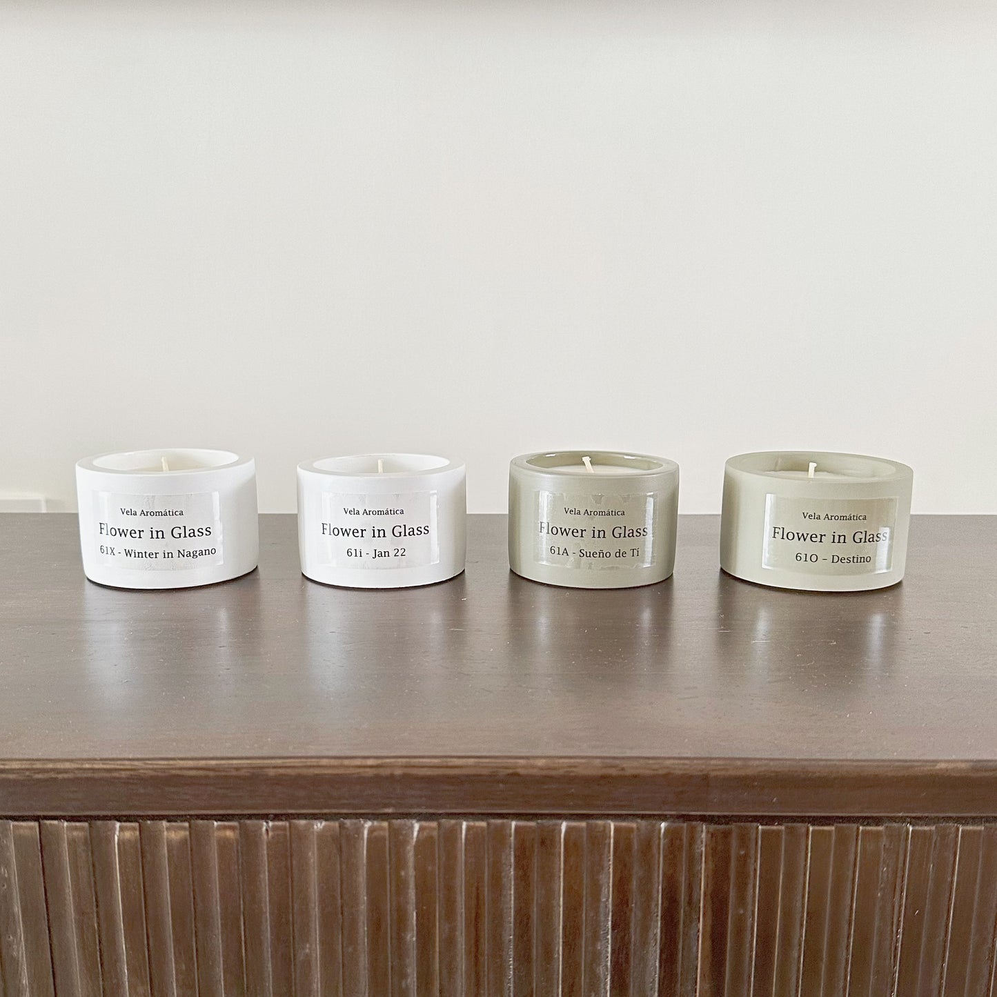 Flower in Glass Scented Candles 香薰蠟燭